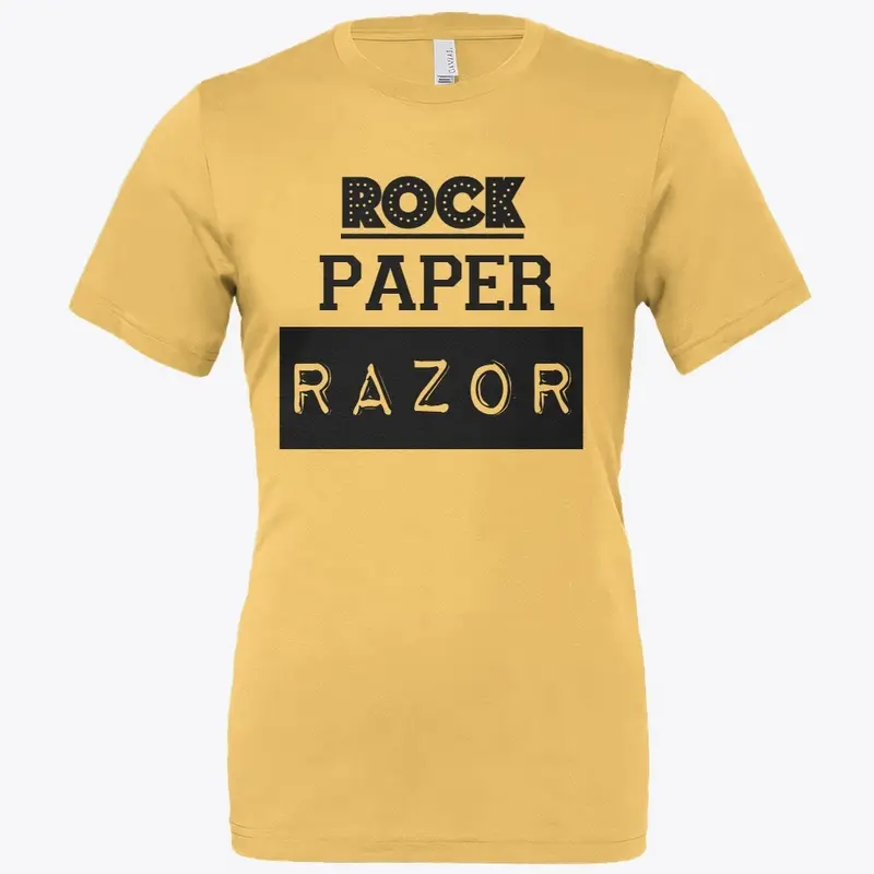 Rock Paper Razor     1st edition